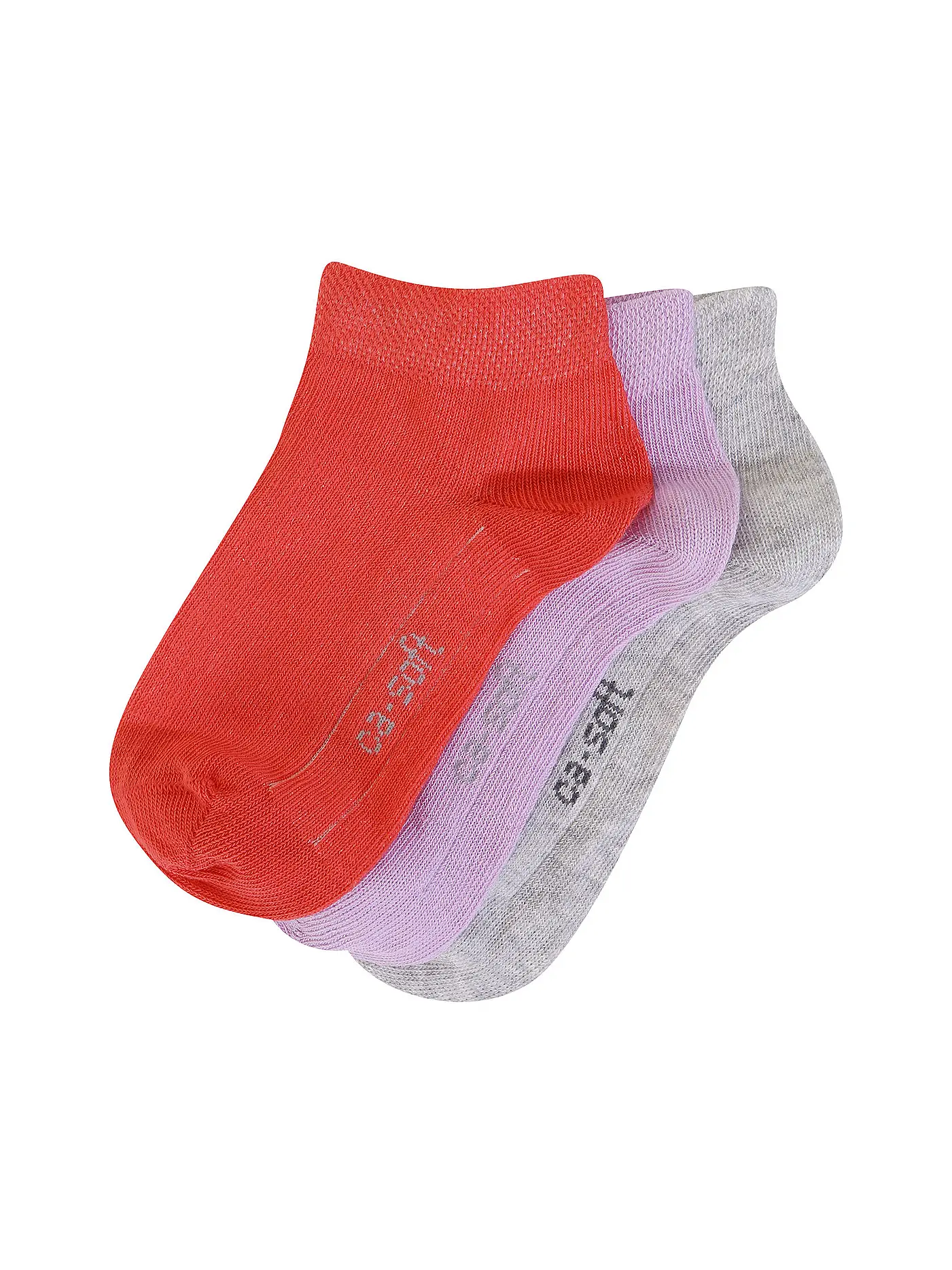 CAMANO | Kinder-Socken 3-er Pkg. orchid smoke | lila